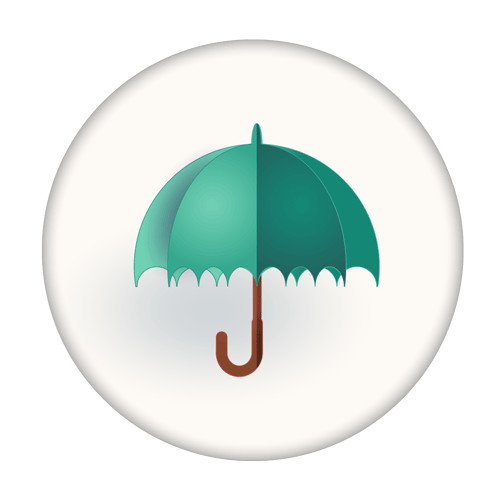 parapluie representant la protection et la securite des sites internet en ecoconception